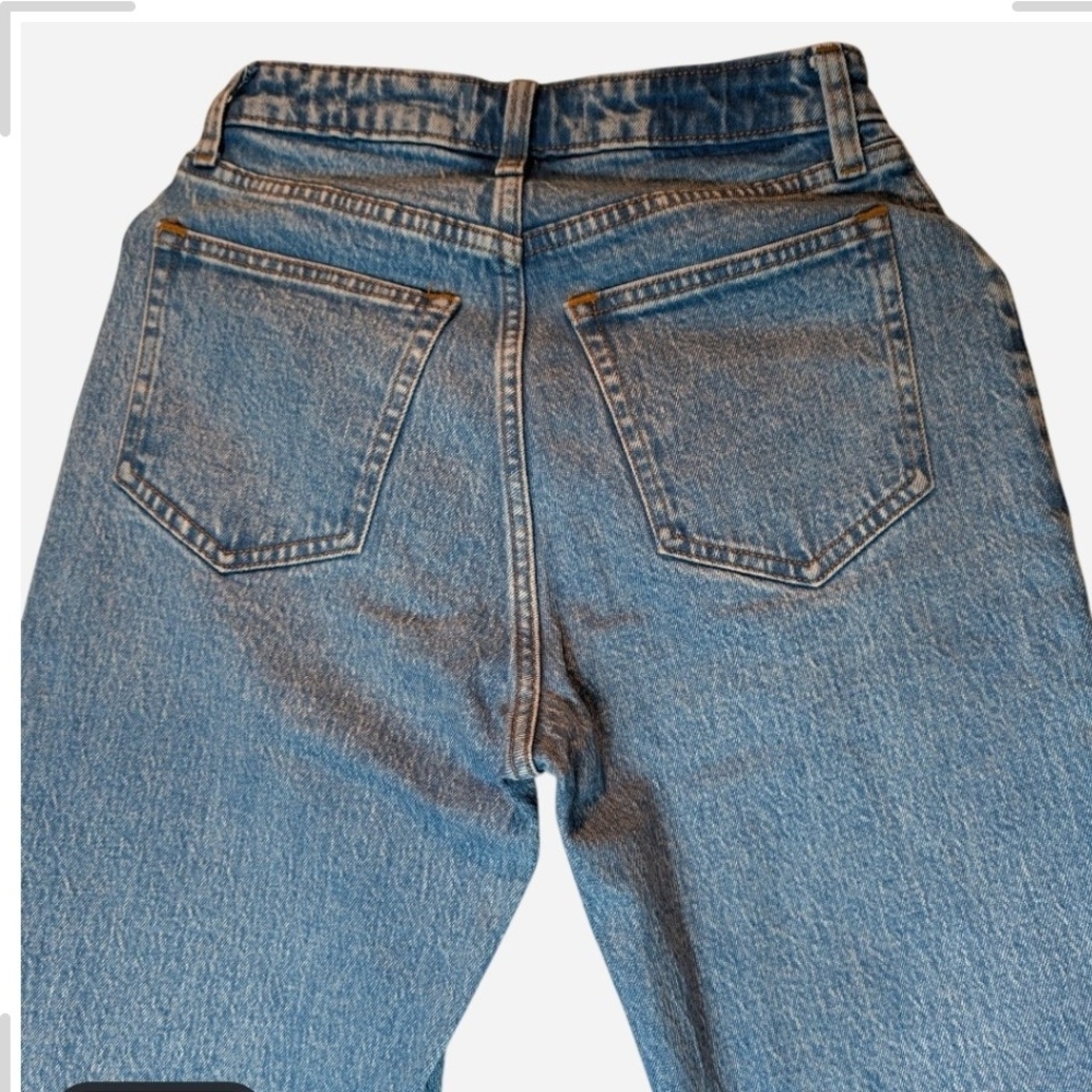 Pre-owned Abercrombie & Fitch Light Blue Straight Leg Jeans - Picture 5 of 6